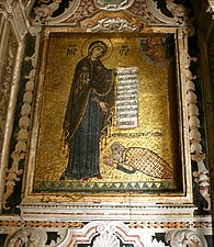Jungfru Maria och Georg från Antiochia.
