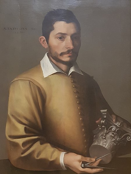 File:Giuseppe cesari (le cavalier d'arpin) - portrait d'un architecte - 1591.jpg