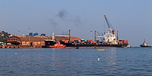 View of Mormugao Harbour from the Zuari river Goa-Vasco 03-2016 07 view to Mormugao Harbour.jpg