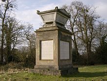 Memorial at Stoke Poges dedicated to the elegy Gray's Monument.JPG