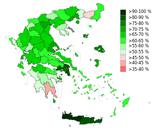 <span class="mw-page-title-main">1974 Greek republic referendum</span> 1974 referendum to establish a Greek republic following the end of military rule; passed