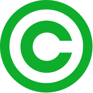 Green copyright.svg