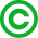 Green copyright.svg