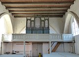 Groß Kiesow Kirche Orgelempore.JPG