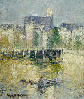 Il ponte sul Loing a Moret