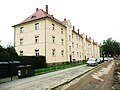 Individual monument belonging to the Laubegast small apartment colony: row of houses (individual monument for ID no. 09305855)