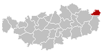 Hélécine Brabant-Wallon Belgium Map.png