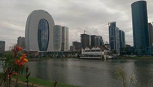 A view of the Batumi Hotels au centre-ville.jpg