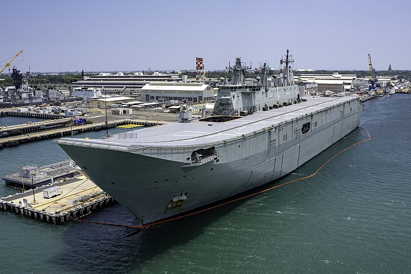 File:HMAS Adelaide at Pearl Harbor in July 2018.jpg