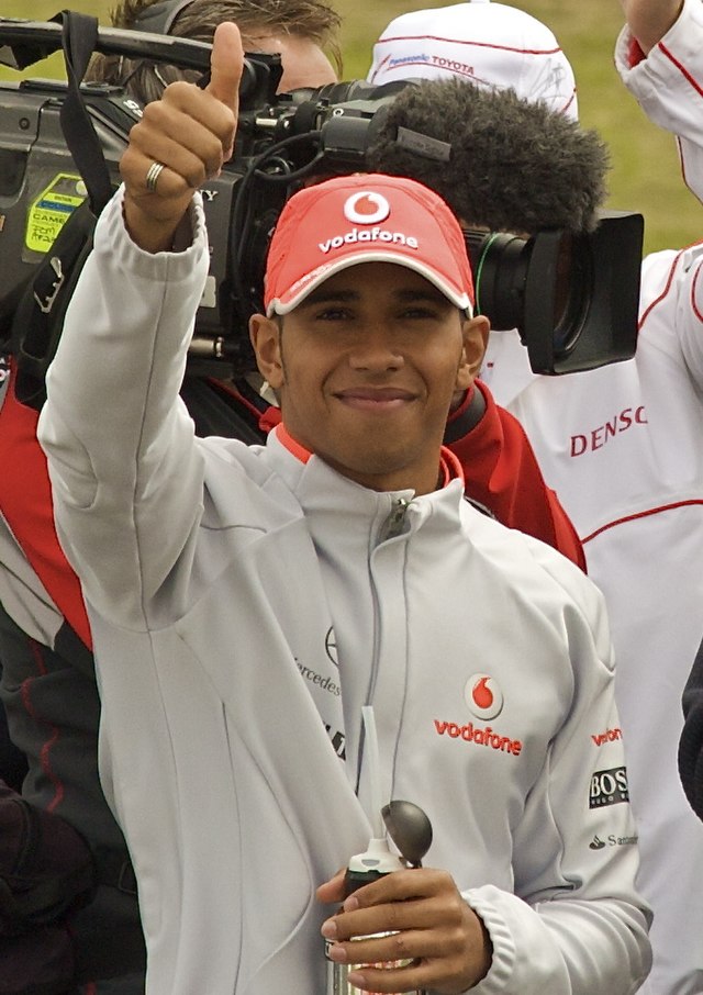 Lewis Hamilton di Grand Prix Inggris 2009