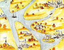 Ammersoyen on a map of ca. 1534 Handschriftkaart rivierengebied detail.jpg