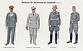 Luftwaffe officer uniforms ca 1935 (Wehrpflicht-Fibel by Verlag Offene Worte, low-res image)