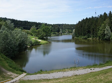 Hochwasserrueckhaltebecken Leineck