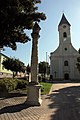 Deutsch: Pietà-Säule vor der Pfarrkirche in Hornstein, Burgenland   This media shows the protected monument with the number 29141 in Austria. (Commons, de, Wikidata)