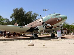 דקוטה של חיל האוויר הישראלי במוזיאון חיל האוויר