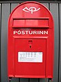 Post box in Reykjavík, Iceland