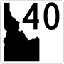 Thumbnail for Idaho State Highway 40