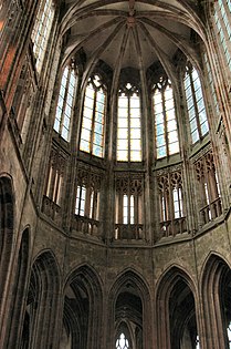 Coro da Abadia do Monte Saint Michel (cerca de 1448)