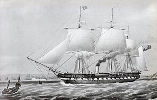 HMS <i>Arrogant</i> (1848) Frigate of the Royal Navy