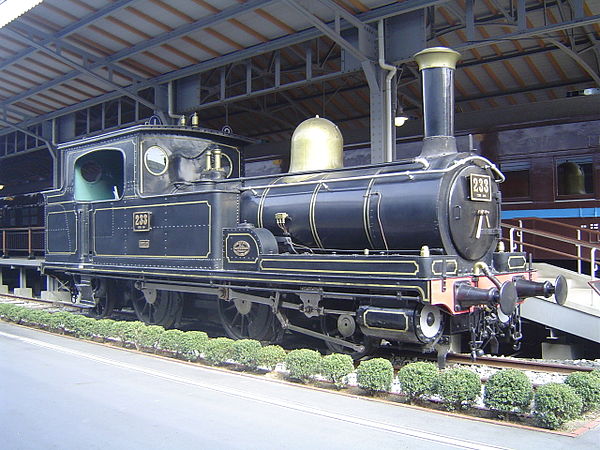 Preserved Class 231 locomotive number 233