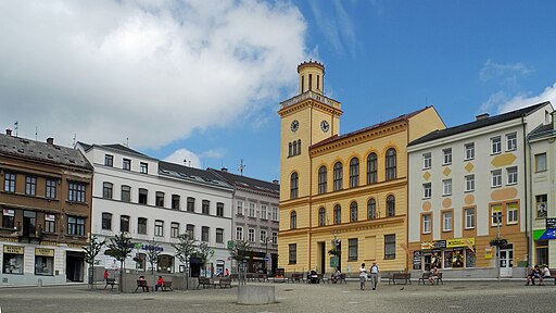 Altes Rathaus in Jablonec nad Nisou (Gablonz an der Neiße)