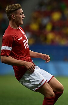 Jacob Bruun Larsen, Dinamarca x África do Sul - Olimpíadas Rio 2016 (cropped).jpg