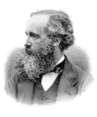 Gravure représentant James Clerk Maxwell.