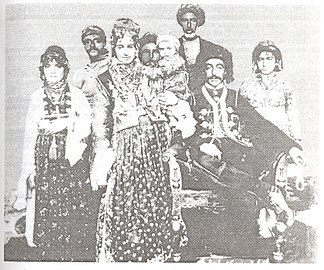 Ջանգիր աղան իր ընտանիքի հետ (1900-1903թթ․)