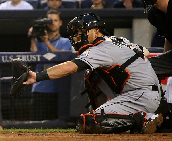 Mathis with the Miami Marlins in 2015.