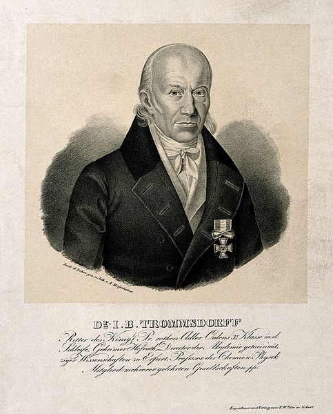 File:Johann Bartholomäus Trommsdorf. Lithograph by A. Meyerheim. Wellcome V0005907.jpg