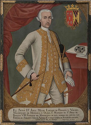 <span class="mw-page-title-main">Jorge Miguel Lozano, Marquis of San Jorge</span>