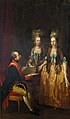 Joseph II, Hoàng đế La Mã Thần thánh cùng với Maria Anna và Nữ Đại vương công Maria Elisabeth
