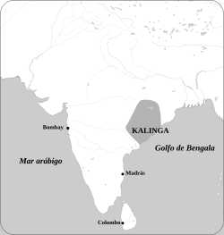 कलिङ्ग  କଳିଙ୍ଗ  కళింగको अवस्थिति