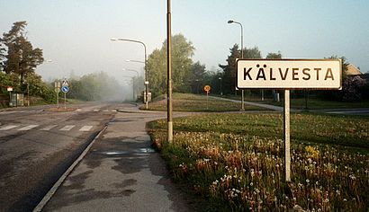 How to get to Källvesta with public transit - About the place