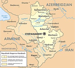 Artsakh - Mappa