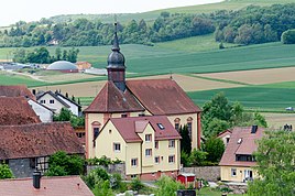 Ev.  Parish church in Höllrich