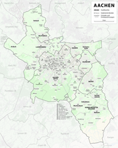 Aken: Stad in Noordryn-Wesfale, Duitsland