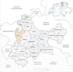 Rheinau – Mappa