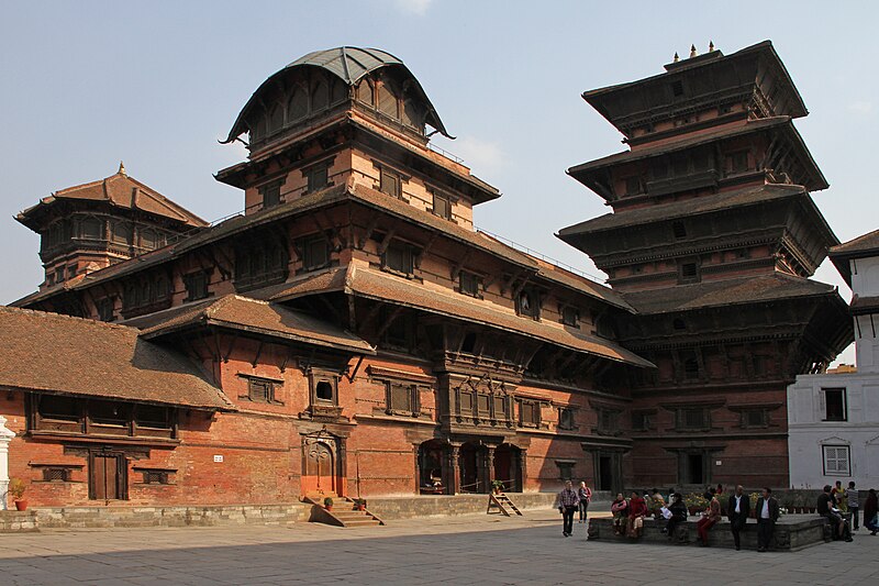 File:Kathmandu-Hanuman Dhoka-Nasal Chowk-30-Basantapur Bhavan-2013-gje.jpg