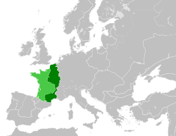 Kingdom of France 1190.svg