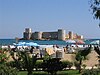 Kızkalesi (Maiden's Castle) on a small islet just off the town of the same name