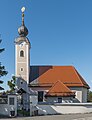 * Nomination Parish church Saint James the Greater, 15th borough "Hörtendorf", Klagenfurt, Carinthia, Austria -- Johann Jaritz 02:54, 11 September 2021 (UTC) * Promotion  Support Good quality. --Knopik-som 02:59, 11 September 2021 (UTC)