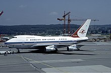 Un Boeing 747SP.