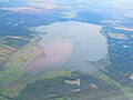 Blick auf das Kozłowa Góra Staubecken (Poland) von Norden