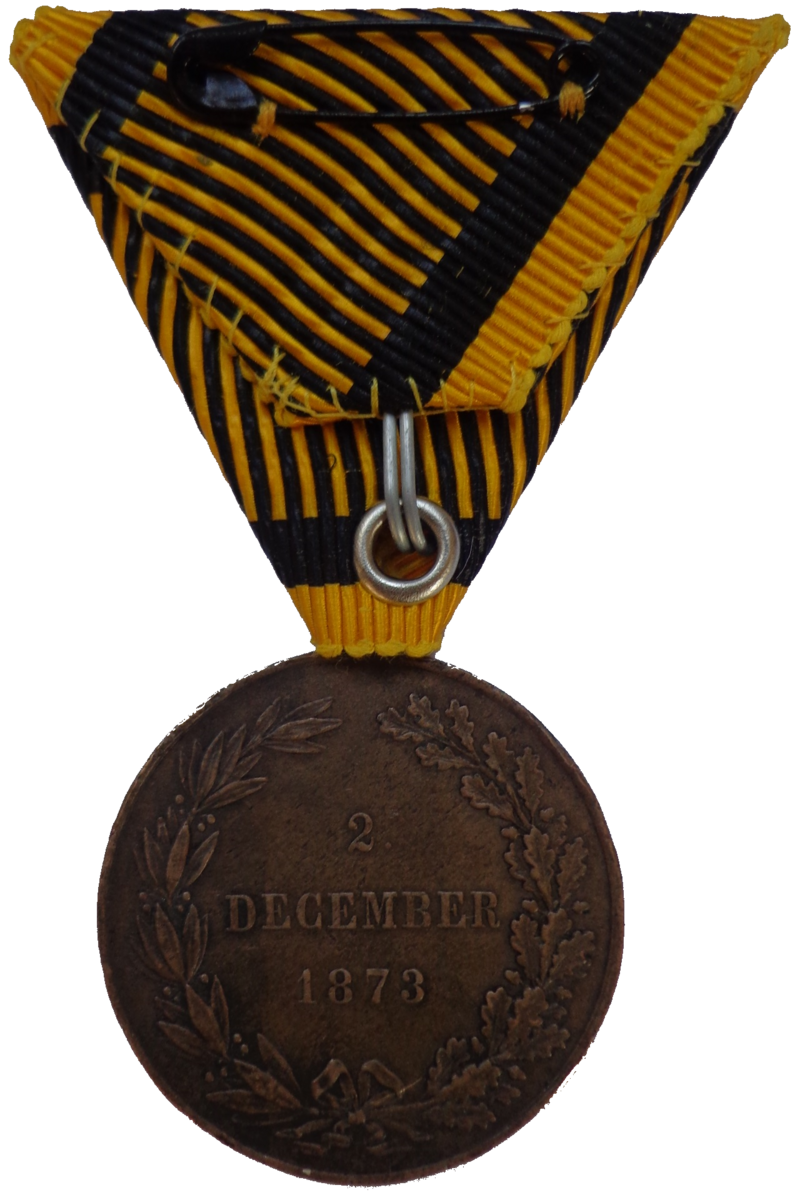Награды: ордена, медали Lossless-page1-800px-Kriegsmedaille_1873_%28Austria-Hungary%29_back.tif