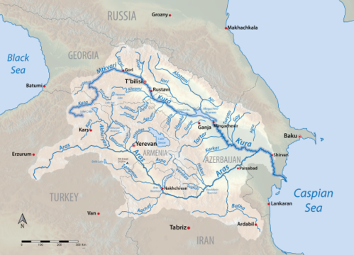 Kura River basin