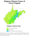 Köppen Climate Types West Virginia.png
