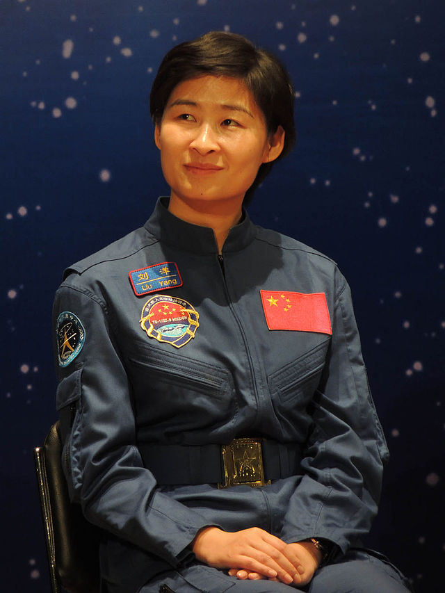 asian girls in space suits