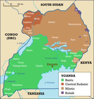 <span class="mw-page-title-main">Languages of Uganda</span> Languages of the country and its peoples