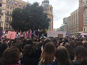 Folga Feminista Do 8 De Marzo De 2018: Antecedentes, Paro Internacional de Mulleres 2018, Reivindicacións do 8M